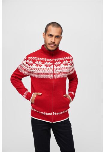 Brandit Cardigan Norweger red - S