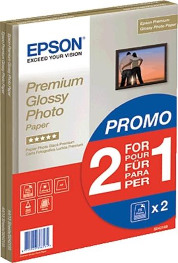Epson Premium Glossy Photo Paper C13S042169 fotografický papier A4 255 g/m² 30 listov vysoko lesklý