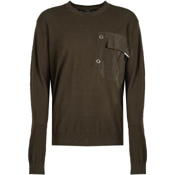 Les Hommes  LKK102-606A | Classic Fit Jumper  Svetre Zelená