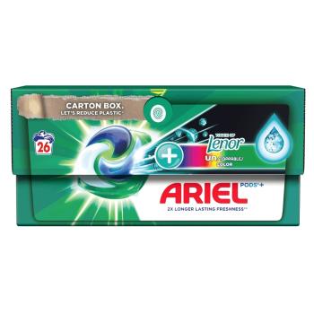 ARIEL All-in-1 +Touch Of Lenor Unstoppables Kapsle na pranie Color 26 PD