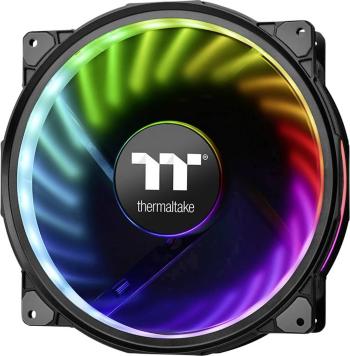 Thermaltake Riing Plus 20 RGB TT Premium Edition PC vetrák s krytom čierna, RGB (š x v x h) 200 x 200 x 30 mm vrátane LE