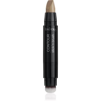 IsaDora Stick'n Brush Controur kontúrovacia tyčinka so štetčekom odtieň 32 Beige Neutral