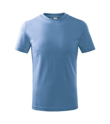 MALFINI Detské tričko Basic - Nebesky modrá | 110 cm (4 roky)