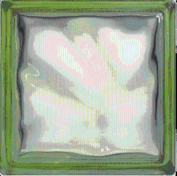 Luxfera Glassblocks green 19x19x8 cm lesk 1908WGREEN