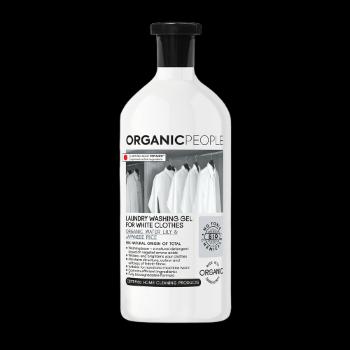 ORGANIC PEOPLE Eko prací gél na bielu bielizeň, vodná lilka a japonská ryža 1000 ml