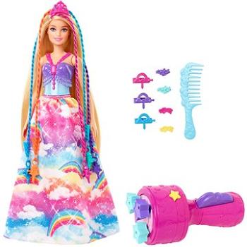 Barbie princezná s farebnými vlasmi herná kolekcia (0887961914054)