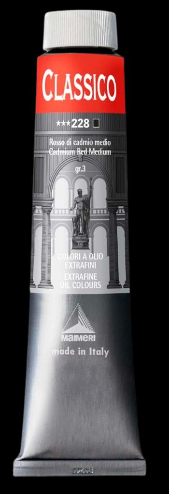 MAIMERI CLASSICO - Extra jemné olejové farby 228 - cadmium red medium, 0,2 L