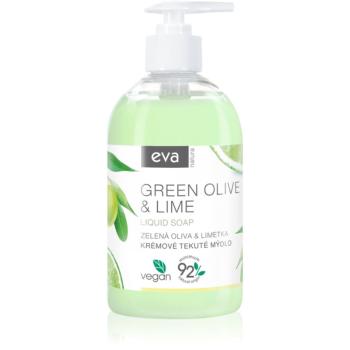 Eva Natura Green olive & Lime krémové tekuté mydlo na ruky 500 ml