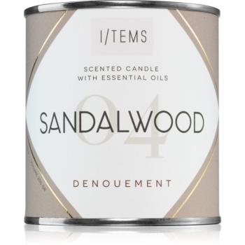 I/TEMS Essential 04 / Sandalwood vonná sviečka 200 g