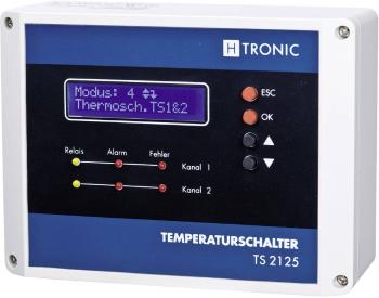 H-Tronic TS 2125 multifunkčný teplotný spínač -55 - 125 °C