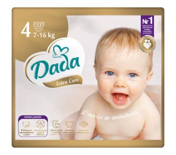 DADA Extra Care Plienky jednorazové 4 Maxi (7-16 kg) 33 ks