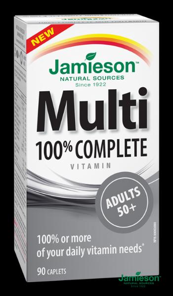 Jamieson Multi Complete pre dospelých 50+, 90 tabliet