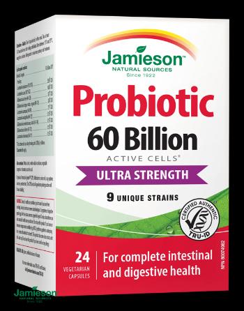 Jamieson Probiotic 60 Miliárd Ultra Strength 24 kapsúl