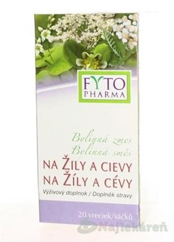 FYTO Bylinná zmes NA ŽILY A CIEVY, 20x1,25g