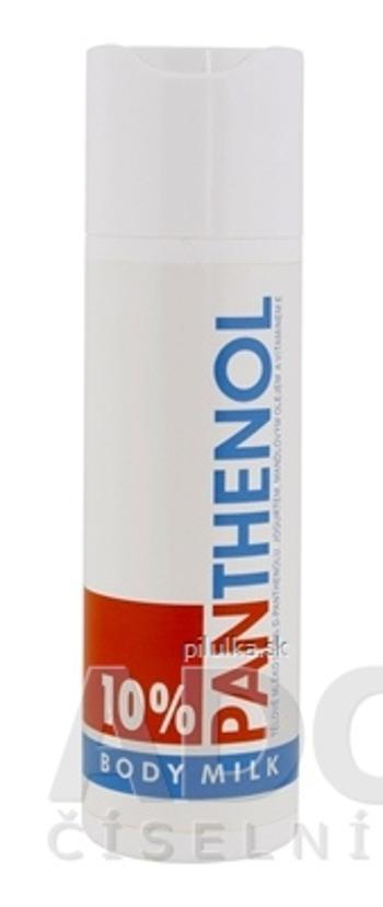 Panthenol telové mlieko 10% 1x200 ml 200 ml