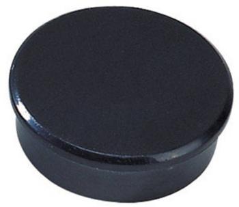 Dahle magnet  (Ø x v) 38 mm x 7 mm facetový okraj, guľatý čierna 1 ks 95538-20982