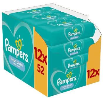 PAMPERS WIPES BOX 624KS (12X52) FRESH CLEAN