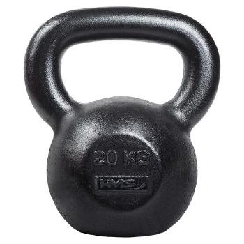 HMS LITINOVY KETTLEBELL KZG20 20 KG, CERNY