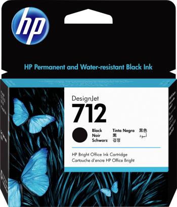 HP Ink cartridge 712 originál Single čierna 3ED71A