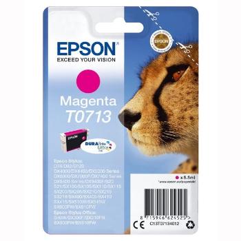 EPSON T0713 (C13T07134022) - originálna cartridge, purpurová, 5,5ml