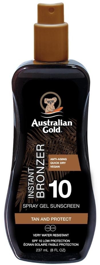 Australian Gold Spray Gel + Bronzer SPF10 237 ml