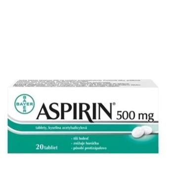 Aspirin tbl.20 x 500 mg