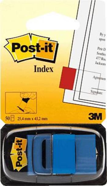 Post-it zásobník samolepiacich prúžkov Index 680-2 Farba lepiacej pásky: modrá  7000029853