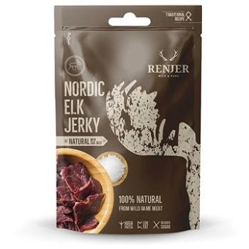 Renjer Traditional Nordic Elk (Losi) Jerky Sea Salt 25 g (7350095861035)