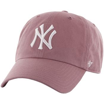 '47 Brand  Šiltovky New York Yankees MLB Clean Up Cap  Ružová
