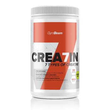 Kreatín Crea7in - GymBeam, príchuť citrón limetka, 300g