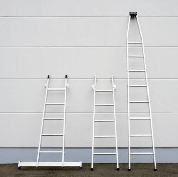 MUNK Günzburger Steigtechnik  12008 hliník špecialny rebrík pre umývanie okien