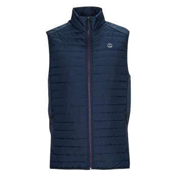 Jack & Jones  JJEMULTI BODYWARMER COLLAR  Bundy Námornícka modrá