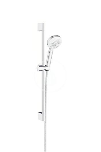 HANSGROHE - Crometta 100 Sprchová súprava 1jet EcoSmart 9 l/min 0,65 m, biela/chróm 26655400