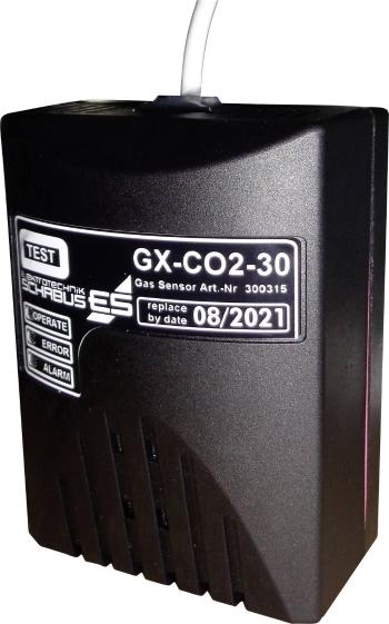 Schabus 300315 plynový senzor    Detekované oxidu uhličitého (CO2)