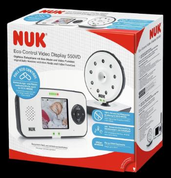 Nuk Pestúnka Eco Control Video Display 550VD