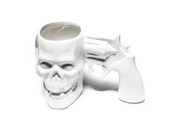 Hrnček GADGET MASTER Skull Pistol Mug