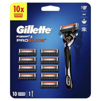 GILLETTE Fusion Proglide Strojček + 10 Náhradných hlavíc Special pack