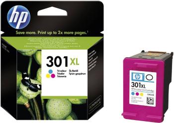 HP 301 XL Ink cartridge  originál zelenomodrá, purpurová, žltá CH564EE náplň do tlačiarne