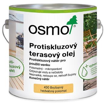 OSMO Terasový olej 430 - protišmykový olej na terasu 0,75 l 430 - bezfarebný