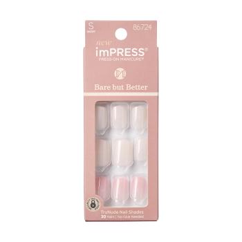 KISS Samolepiace nechty imPRESS BBB Nails Effortless Finish 30 ks