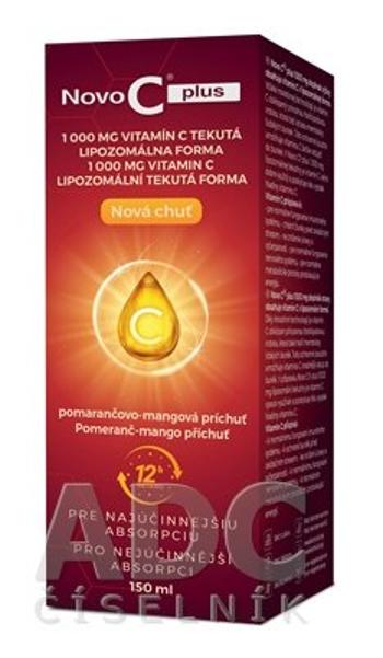 Novo C plus Lipozomálny tekutý vitamín 1000 mg, pomarančovo-mangová príchuť 150 ml