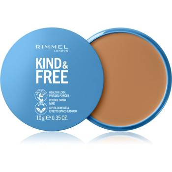 Rimmel Kind & Free zmatňujúci púdrový make-up odtieň 40 Tan 10 g