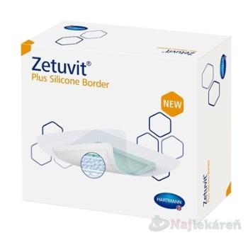 Zetuvit Plus Silicone Border kompres sterilný ( 17,5 x 17,5 cm) 1x10 ks