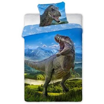 FARO balvnené obliečky T-Rex 001, 140 × 200 cm (5907750598076)