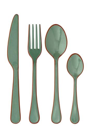 Súprava príborov Madam Stoltz Enamel Cutlery 4-pak