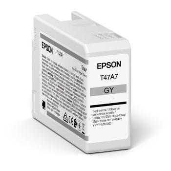 EPSON C13T47A700 - originálna cartridge, sivá