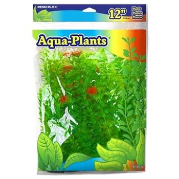 Penn Plax Umelé rastliny zelené 30,5 cm sada 6 ks (0030172071485)