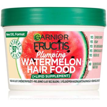 Garnier Fructis Hair Food Watermelon 3v1 maska na vlasy na jemné vlasy bez objemu, 400 ml