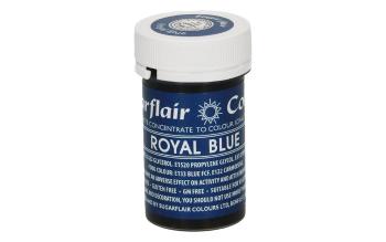 Kráľovská modrá koncentrovaná gélová farba Royal Blue - 25 g - Sugarflair Colours
