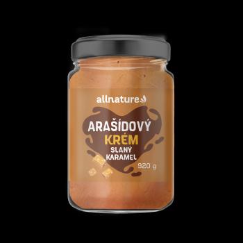 ALLNATURE Arašidový krém slaný karamel 920 g